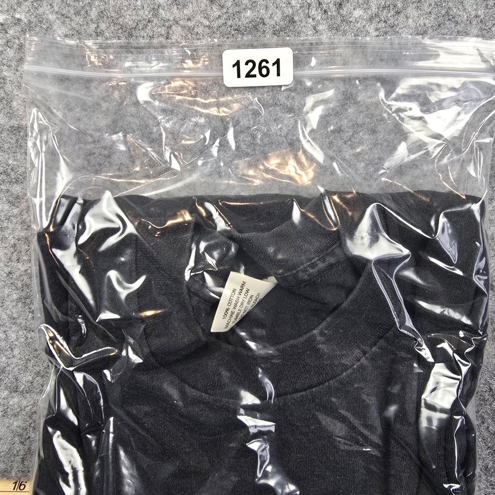 Vintage MCD More Core Division T-Shirt Mens XL Black Dice Graphic Made in USA - Picture 10 of 10